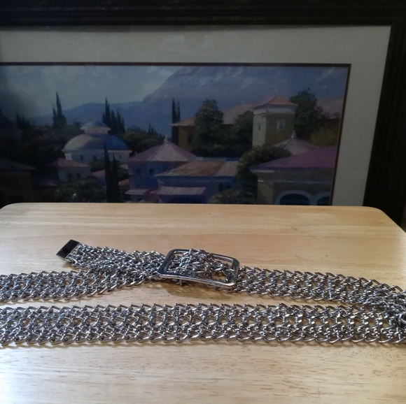 🏩 5 STRAND FASHION METAL BELT 🚣⛵ - Picture 10 of 16